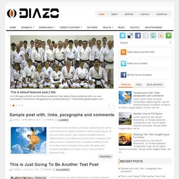 Diazo blog template. template image slider blog. magazine blogger template style. wordpress theme to blogger. template blog 3 column footer