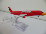 A320 ANGRY BIRDS PLANE MODEL SIZE 16CMRM35.00 PER PIECE