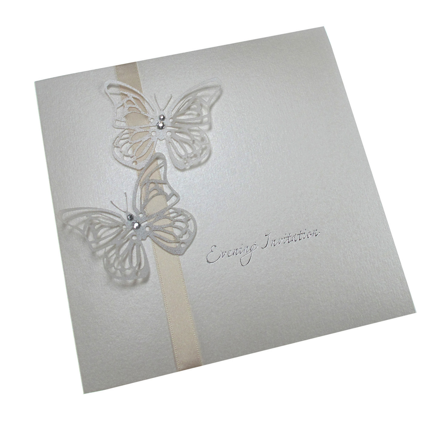 diamante wedding invitation ideas