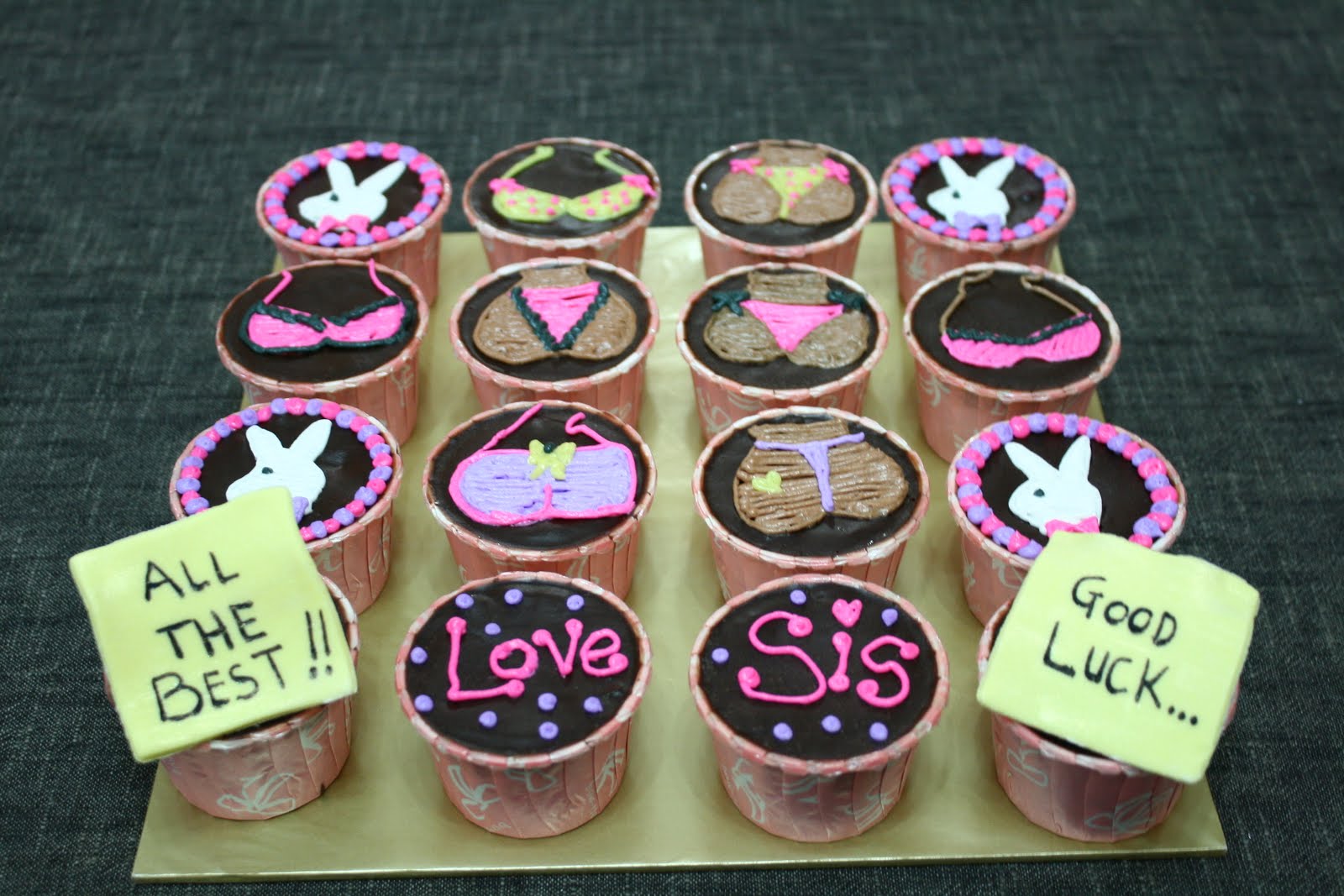 Good Luck Cupcakes