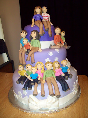 Birthday Cakes  Women on Layers Of Love  50th Birthday Cake