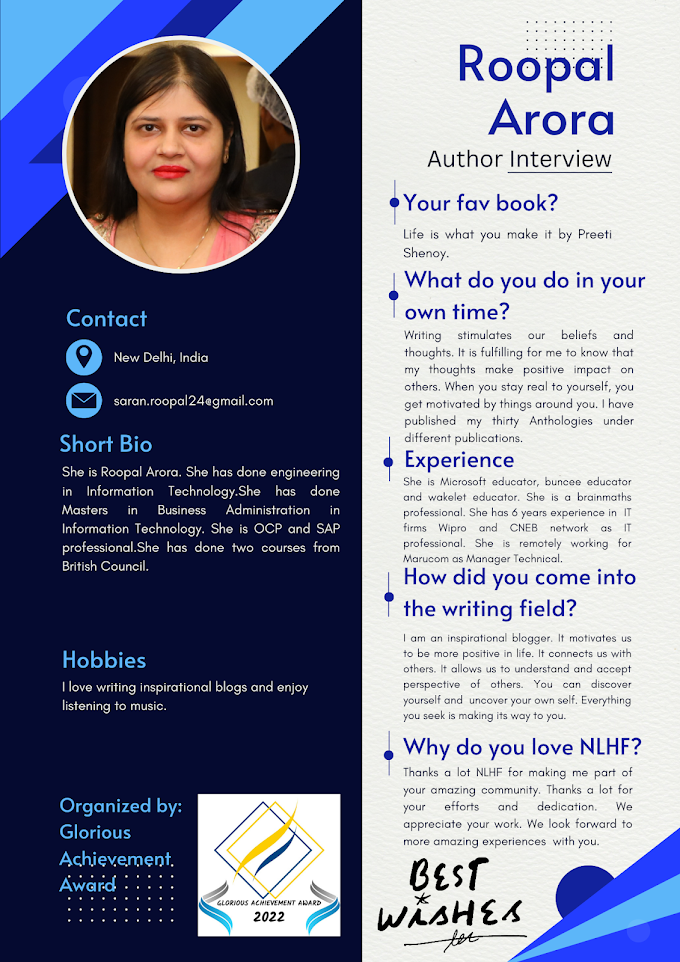 Roopal Arora Interview with Ink Your Words