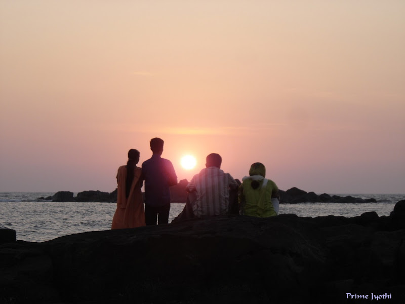 Sunset at Muzhappilangad beach