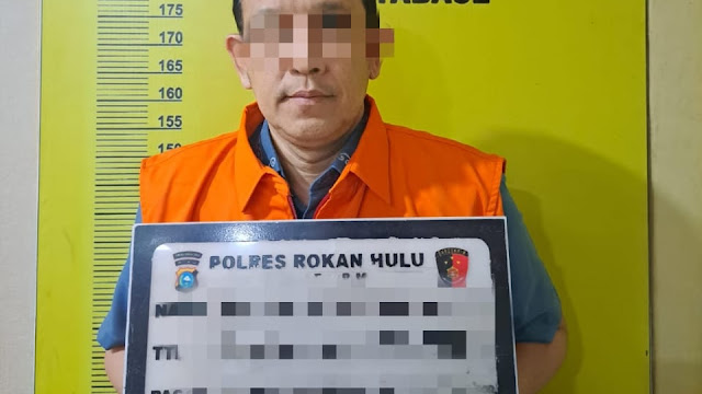 Diduga Terlibat Kasus Korupsi, Kepala Dinas Perkim Rokan Hulu Ditahan Polisi