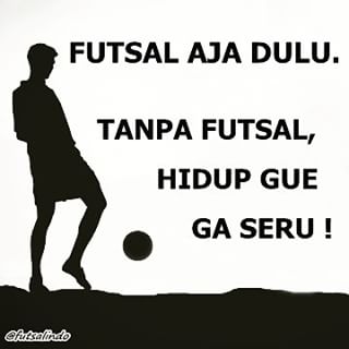 Gambar DP BBM kata kata  lucu futsal  Lucu Gokil DP Kata  