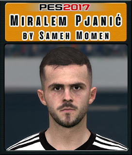 PES 2017 Faces Miralem Pjanić by Sameh Momen