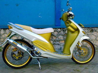 Gambar Modifikasi Yamaha Mio Soul
Gambar Modifikasi Yamaha Mio Fino