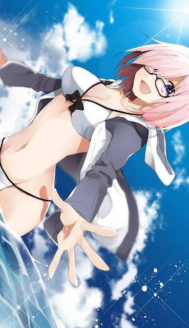 Wallpapers HD Anime Fate Grand Order Mashu Kyrielight