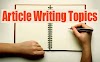 Article Writing Topics for 2023 - Top Content Writing