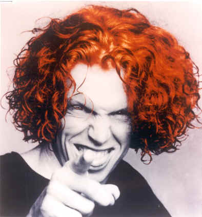 carrot top before. Mike Hutt