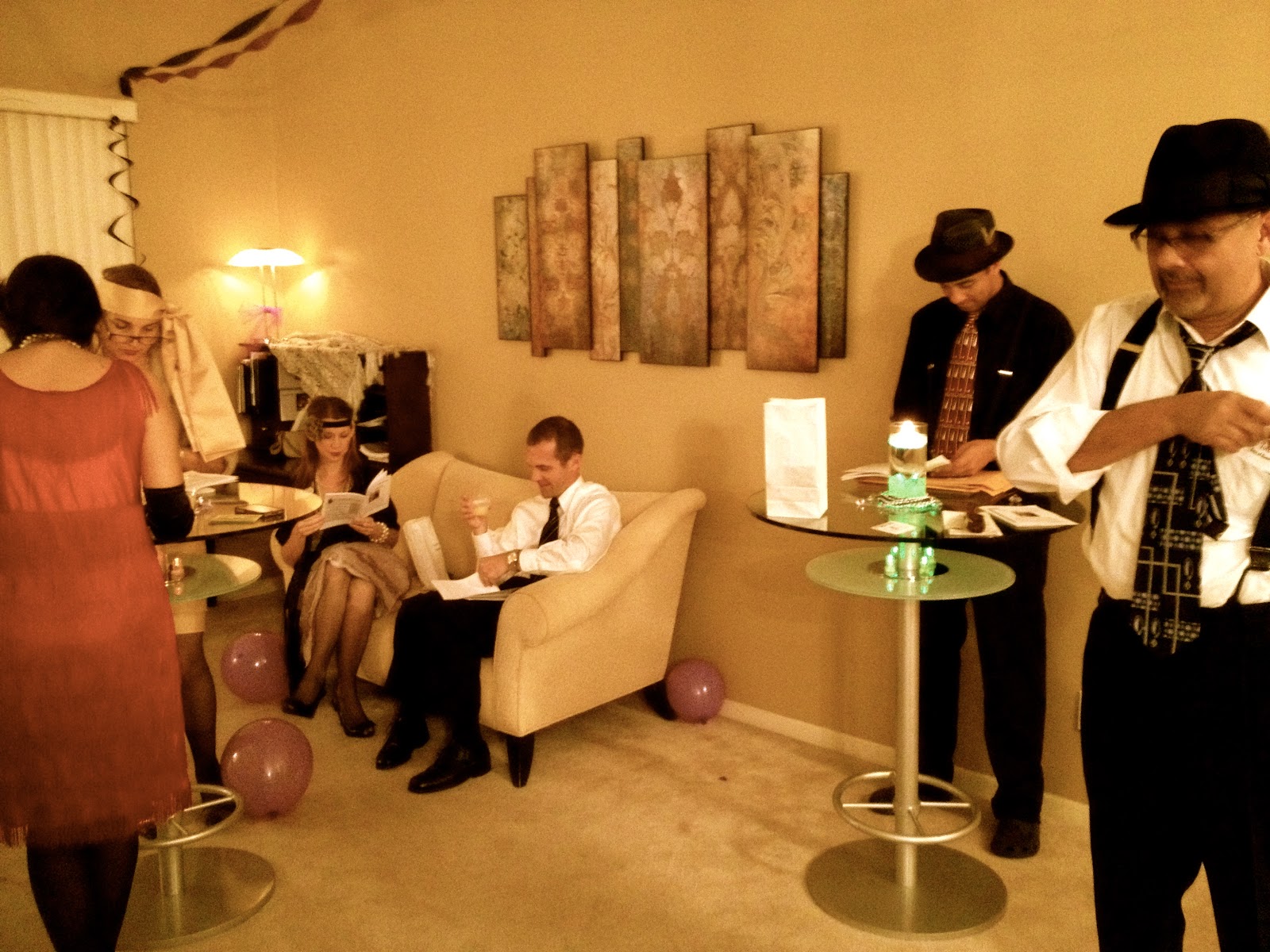 Homemade With Love: 1920's Murder Mystery Dinner Party