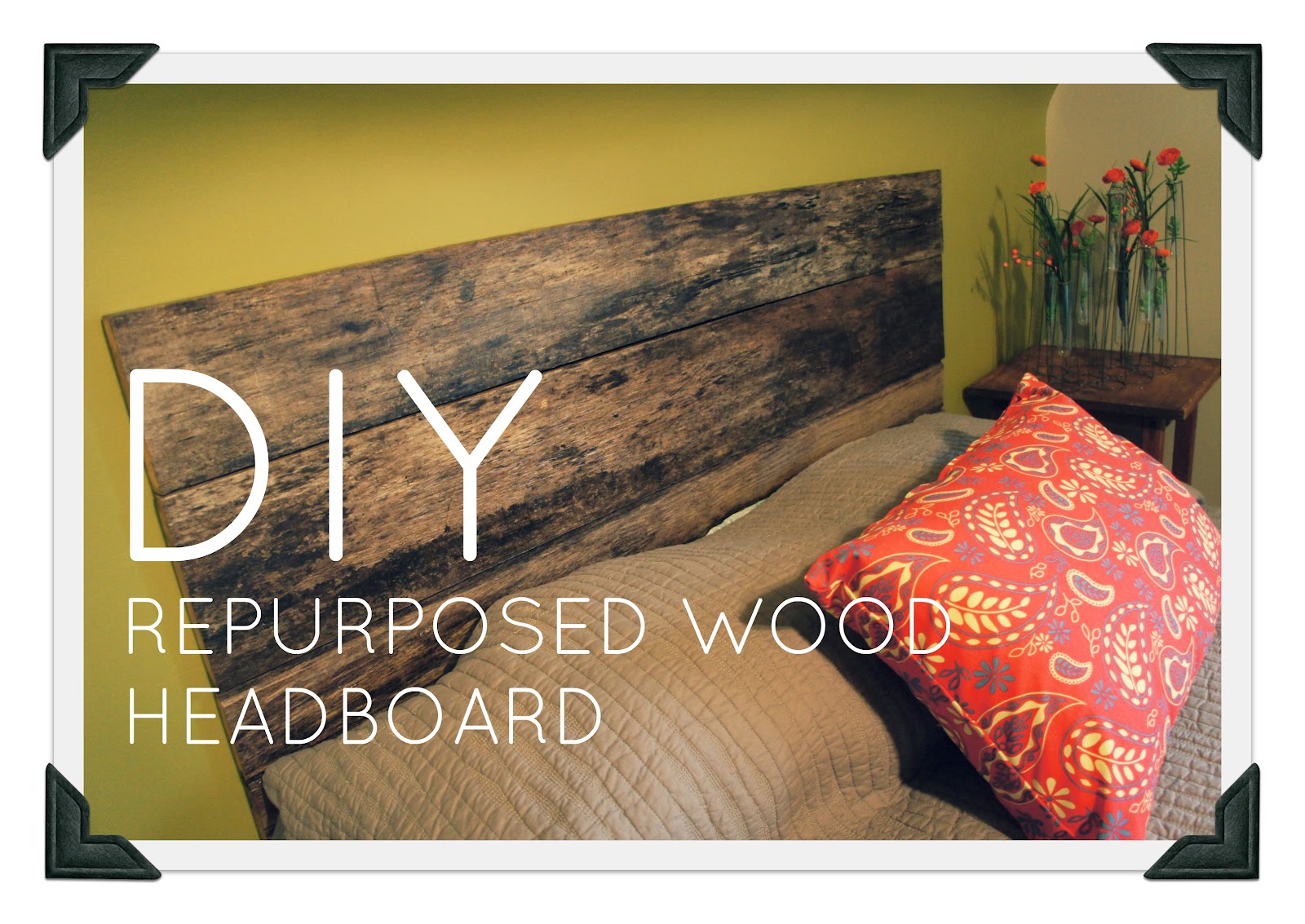 DIY wood squirrel: headboard Beautiful:  Ugly Re diy is diy purposed Headboard Wood