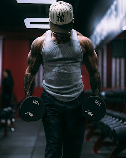 working out and walking