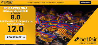 betfair supercuota liga Barcelona gana Valladolid 11 julio 2020