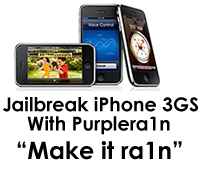 Guide to Jailbreak iPhone 3GS OS 3.0 in Windows using Purplera1n