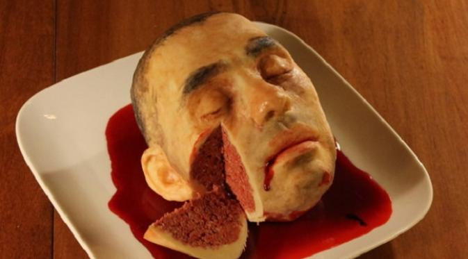 kue aneh, kue unik, kue berbentuk aneh, kue bentuknya aneh, kue menakutkan, kue seram
