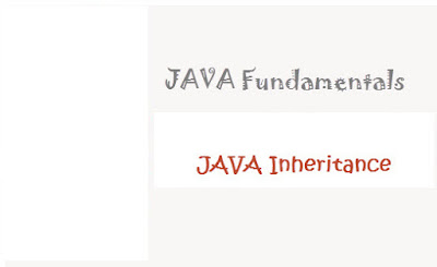 iheritance in java tutorial for beginners