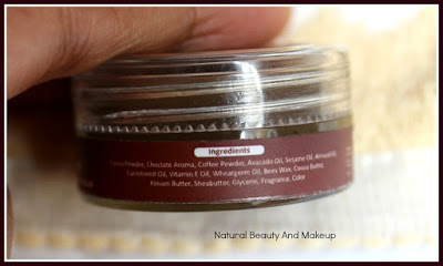 Wild Earth Dark Chocolate Lip Balm Review on the blog Natural Beauty And Makeup