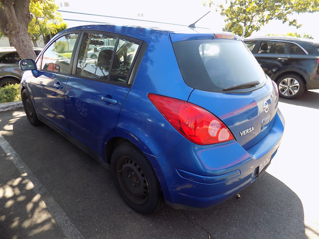 2008 Nissan Versa- Before repairs done at Almost Everything Autobody