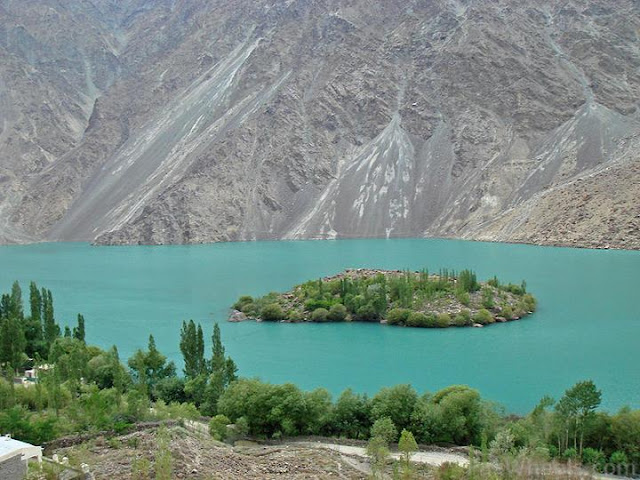 Sadpara village near Skardu,pakistan