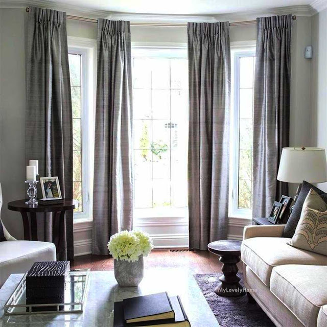 Bay Window Curtain Pictures