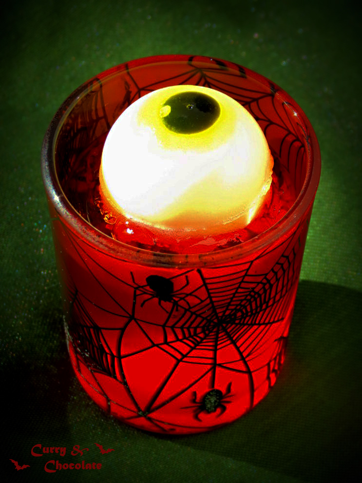 Vasitos de gelatina de fresa para Halloween – Halloween jello shots