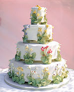 Spring Wedding Cake