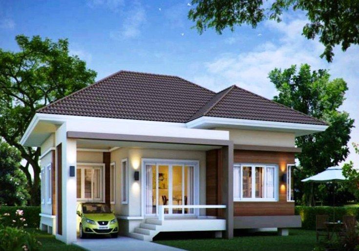 50 rumah  minimalis  1  lantai  2 lantai  tampak  depan 