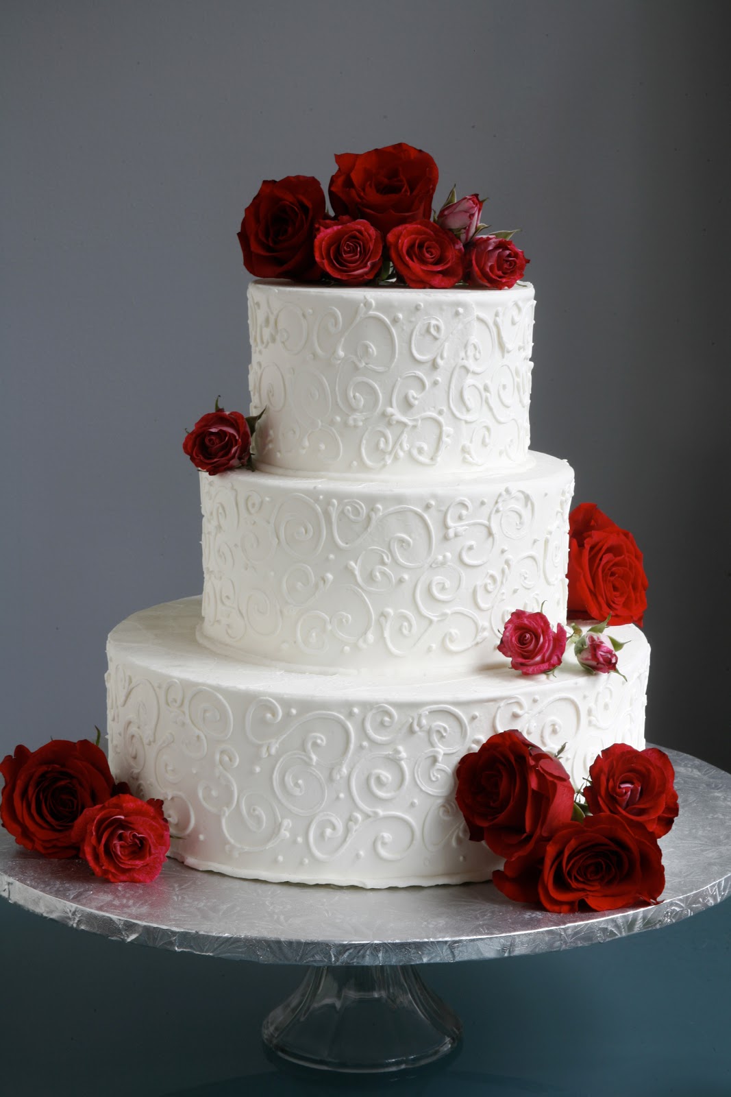 A Simple Cake  Wedding Cake with Fresh Flowers  From 