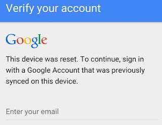 factory reset protection in android lollipop