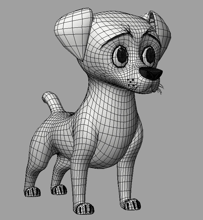 Angela Ensele Madagascar 3 Dog