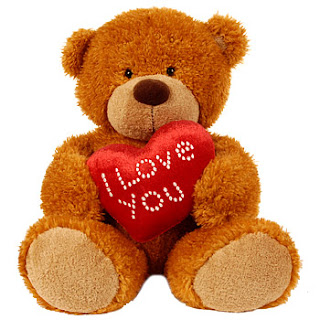 I love you Teddy Bear present