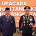 Menhan Prabowo Subianto Terima Penghargaan Tanda Kehormatan Bintang Bhayangkara Utama Polri