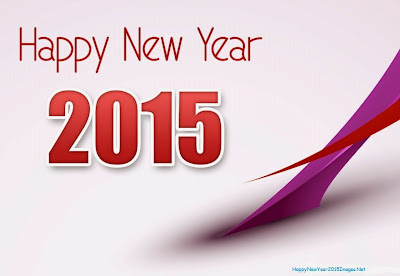 Happy New Year 2015 Stylish Text As Wallpaper