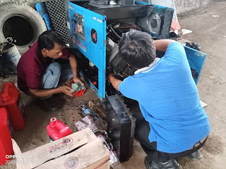 SERVICE GENSET AREA KRONJO KABUPATEN TANGERANG