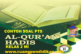 Soal PTS Al-Qur'an Hadis Kelas 5 SD/MI Semester 1 Sesuai KMA 183 Tahun Ajaran 2021-2022 