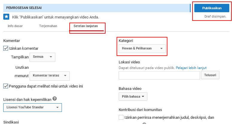 Cara membuat vidio dari foto atau gambar di YOUTUBE 