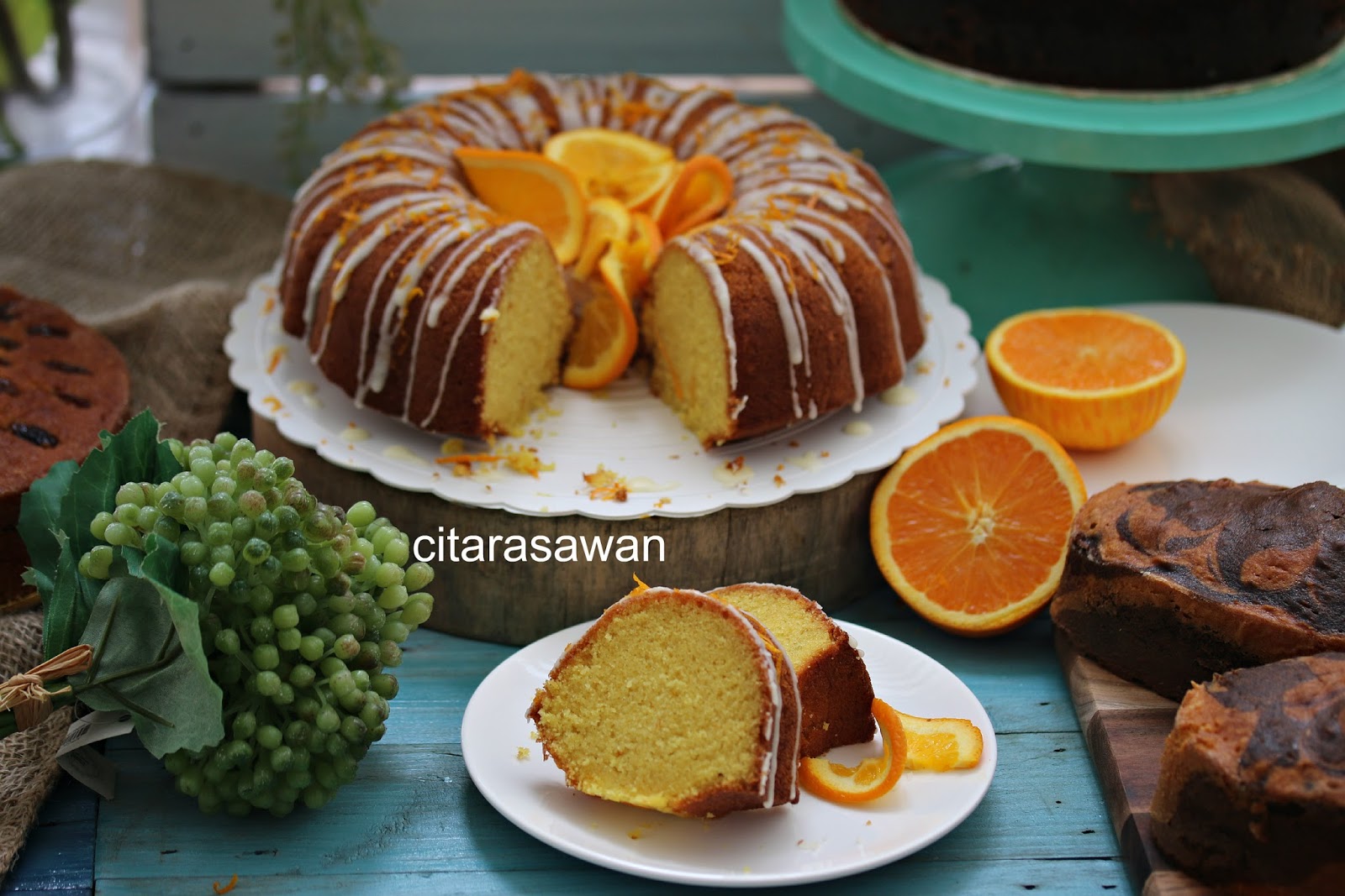 Kek Oren / Orange Cake ~ Resepi Terbaik