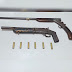 Polícia Militar apreende duas armas de fogo na zona rural de Brejo dos Santos
