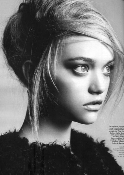 Gemma Ward Innocence and vulnerability this girl is stunning 