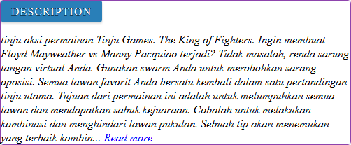 tinju aksi permainan game review