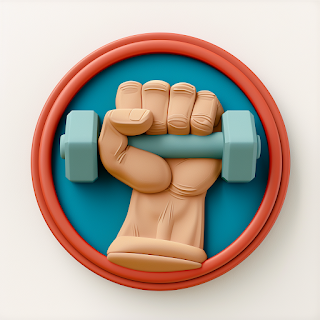 midjourney icon of physical exercise