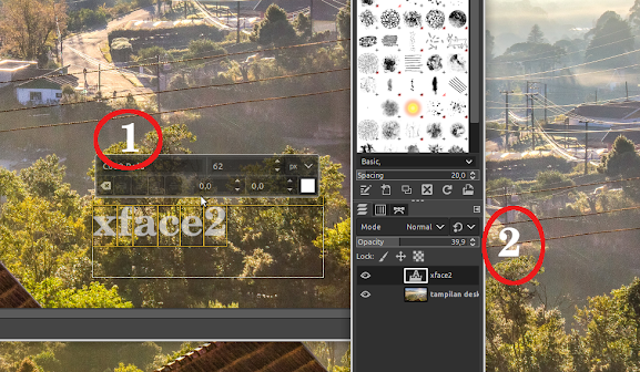 5 Trik Tulisan Menggunakan Gimp