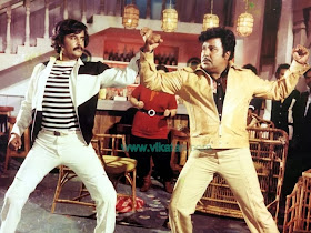 Rajinikanth & Jayshankar in 'Paayum Puli' (1983) Tamil Movie