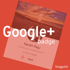 adding googleplus followers widget to blogger