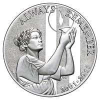 9/11 Official Medal 2011_Obverse