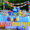 Pool Party Theme Decorations / Tropical Summer Pool Party Balloon Party Decorations Summer Pool Party Decorations Summer Pool Party Pool Birthday Party : This time period is all about bold checkerboard and palm tree prints, pink and blue pastels and metallic finishes.