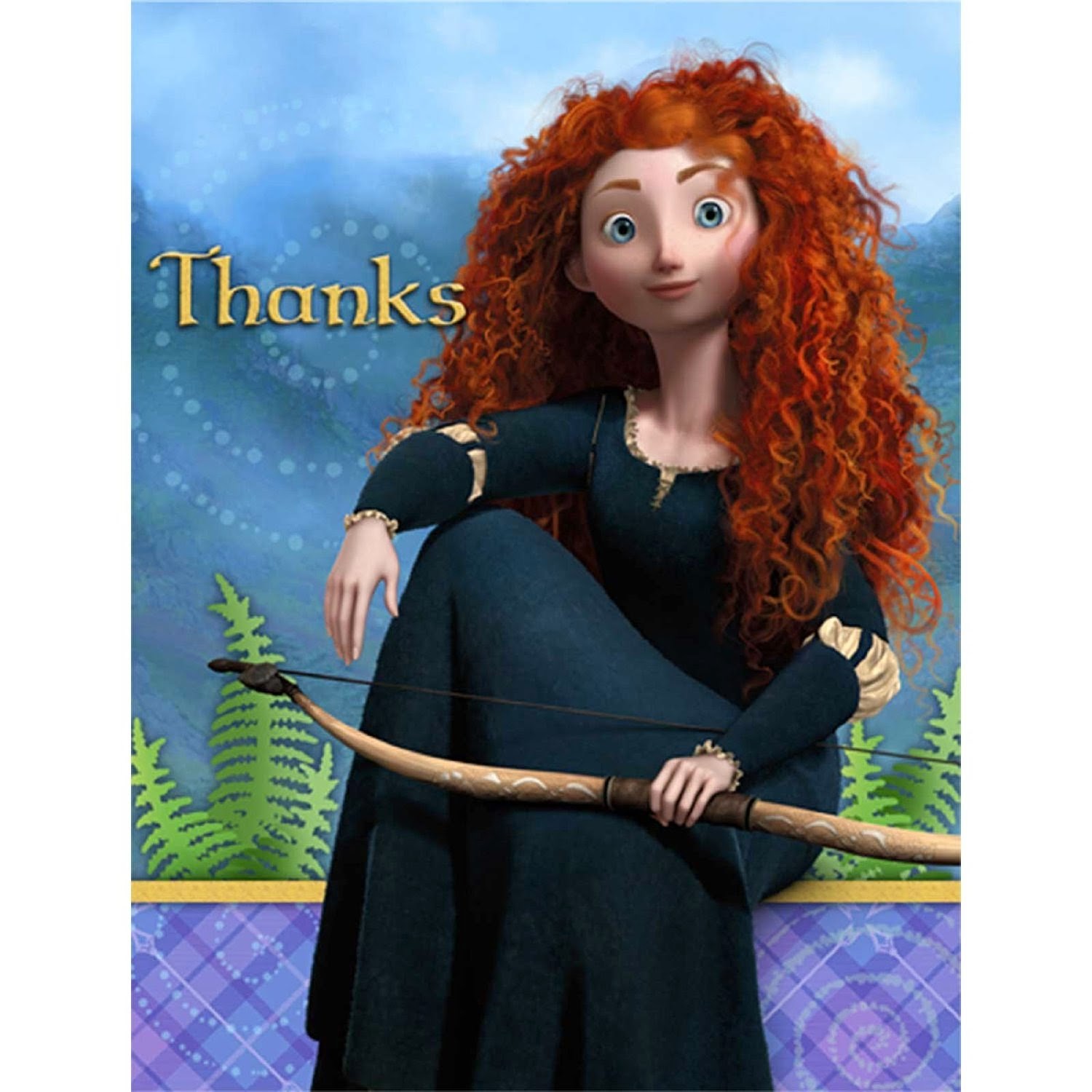 Personal DisneyPixar Brave Thank You Notes 8 Pack