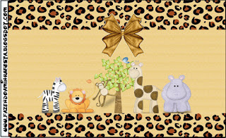 Jungle Toys Free Printable  Labels.