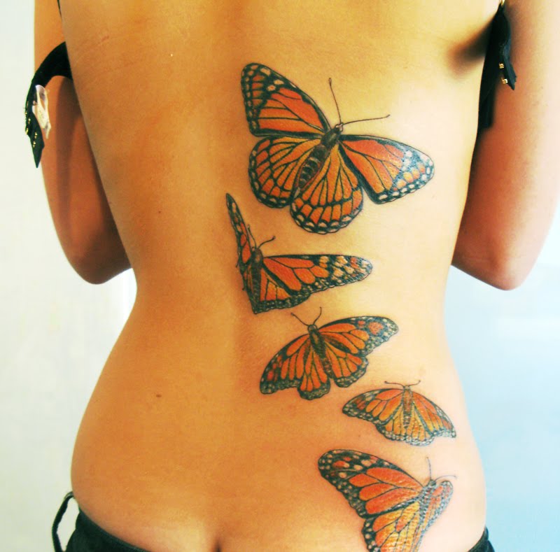 3d butterfly foot tattoos Butterfly Tattoos Design | Like Cool Tattoos